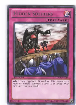 Hidden Soldiers - LCYW-EN146 - Rare - 1st Edition - NM - Yu-Gi-Oh - Image 1