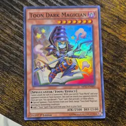Yu-Gi-Oh! Toon Dark Magician MP17 Holo 1st Edition MP17-EN083 2500/2100 - Image 1
