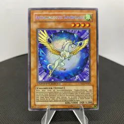 Yugioh Kristallungeheuer Saphirpegasus CT04-DE002 Secret Rare Exzellent - Image 1
