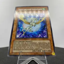 Yugioh Kristallungeheuer Saphirpegasus CT04-DE002 Secret Rare Exzellent - Image 4