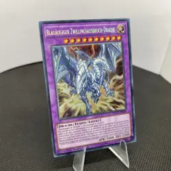 Yugioh Blauaugiger Zwillingsausbruch-Drache MP17-DE056 Secret Rare NM/EX - Image 5