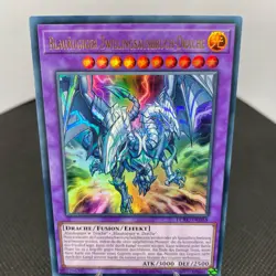 Yugioh Blauaugiger Zwillingsausbruch-Drache LCKC-DE058 Ultra Rare NM - Image 2