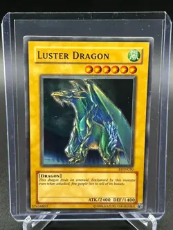 Yugioh TCG 2 Luster Dragons LOD-050 Vintage Holo LP - Image 2