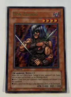 Yugioh - Don Zaloog PGD-029 Ultra Rare 1st Edition LP - Image 1