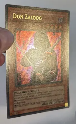 Yugioh - Don Zaloog PGD-029 Ultra Rare 1st Edition LP - Image 2