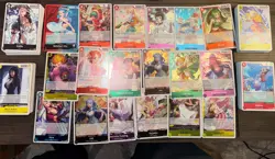 One Piece CCG Lot EB03 Heroines Edition ENGLISH 225 Card Lot 18 Rare’s Set Build - Image 1