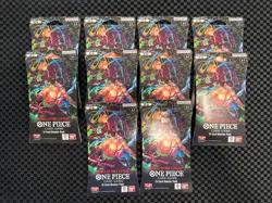 One Piece OP-06 Wings Of The Captain Blister Booster Packs English Lot of 10 - Image 1