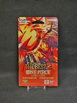 One Piece The Best Vol 2 Premium Booster Pack Sleaved New Sealed PRB-02 - Image 1
