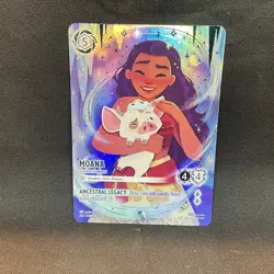 🌊 Disney Lorcana Iconic Moana #242 Curious Explorer - Winterspell WOW!!! 🌊 - Image 1