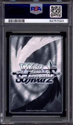 2023 Weiss Schwarz SAO 10th Anniversary Always Friendly, Silica Gold Sig PSA 10 - Image 2