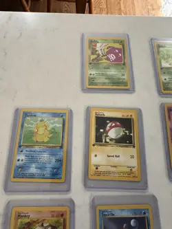 Vintage Pokemon Non Holo 1st Edition Card Lot 23 Cards Old Sets Rare - Image 2