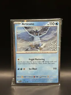 Sealed Holiday Stamped Articuno 032/159 - Pokemon Journey Together Card - NM - Image 1