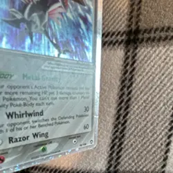 Pokemon Skarmory ex EX Holo 100 HP Power Keepers 98/108 Card - Image 4