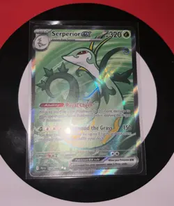 Pokemon TCG Serperior EX Full Art Black Bolt 156/086 Fresh NM English Card - Image 1