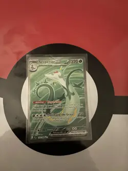 Pokemon TCG Serperior EX Full Art Black Bolt 156/086 Fresh NM English Card - Image 3