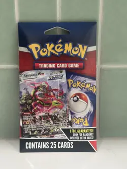 Pokemon Trading Card Game Pack Contains 25 Cards 1 Foil Guaranteed UNOPENED -VR - Image 1