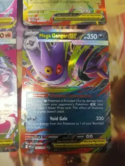 Pokemon 4 Ex Card Lot: Gengar 056, Charizard 013, Sharpedo 061, Heracross 004 - Image 2