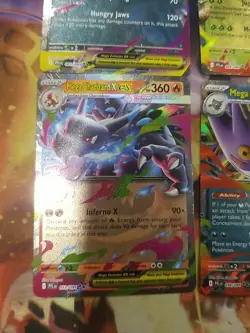 Pokemon 4 Ex Card Lot: Gengar 056, Charizard 013, Sharpedo 061, Heracross 004 - Image 3