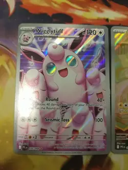 Pokemon Illustration Rare 2 Card Lot: Phantasmal: Wigglytuff 105 & Yamper 099 - Image 2