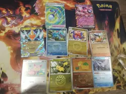 Pokemon Ascended Heroe Reverse Holo & Random Pokemon 10 Card Lot Pikachu, Mewtwo - Image 1