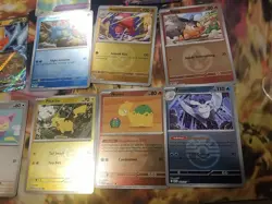 Pokemon Ascended Heroe Reverse Holo & Random Pokemon 10 Card Lot Pikachu, Mewtwo - Image 2