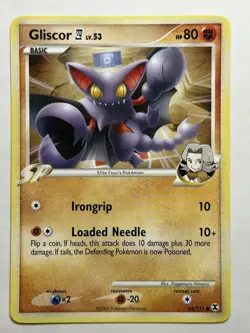 Gliscor E4 Rising Rivals 62/111 LP Pokemon Card - Image 1