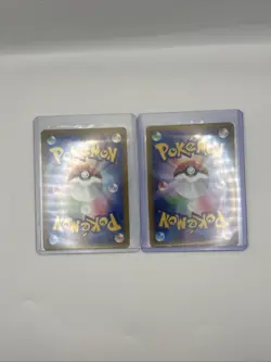 EX/NM Pikachu 197/SV-P Pokemon Japanese + Pikachu 120/SV-P PROMO Pokemon Card - Image 2