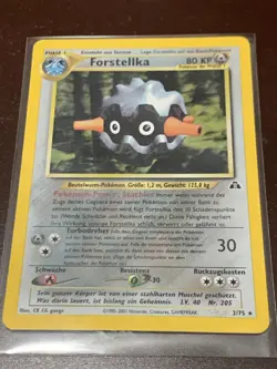 *NM* - Forstellka (Foretress) Holo Rare 2/75 German Card Neo Discovery GORGEOUS - Image 1