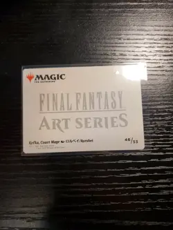 Kefka, Court Mage MTG (Art Card) Gold Stamped - Image 2