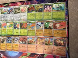 Pokemon Lot 39X Reverse Holo Cards Near Complete 151 English No Duplicates - Image 2