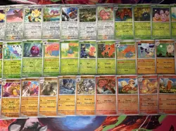 Pokemon Lot 39X Reverse Holo Cards Near Complete 151 English No Duplicates - Image 3