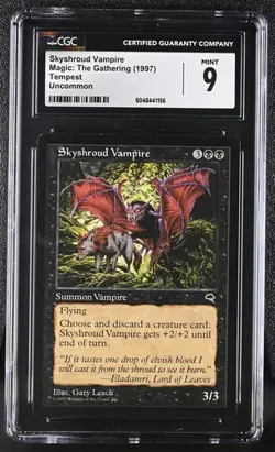 MTG Magic: The Gathering English Skyshroud Vampire 1997 Tempest - Image 1
