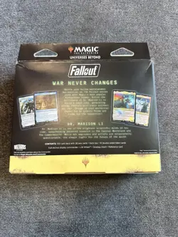 Magic The Gathering Universes Beyond Fallout Science! Commander Deck MTG - Image 2