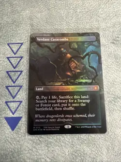 Verdant Catacombs SPG MTG 113 FOIL BORDERLESS MYTHIC/special Guest - Image 1