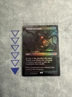 Verdant Catacombs SPG MTG 113 FOIL BORDERLESS MYTHIC/special Guest - Image 2