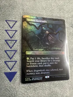 Verdant Catacombs SPG MTG 113 FOIL BORDERLESS MYTHIC/special Guest - Image 3