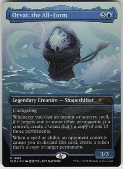 MTG Orvar the All Form Rainbow Foil Foil NM Secret Lair Drop Series Magic 1683 - Image 1