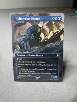 MTG - Hullbreaker Horror - Borderless Non-foil - Innistrad Remastered Unplayed - Image 1