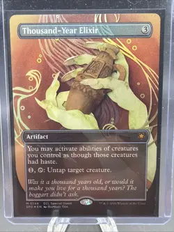 Thousand-Year Elixir (Borderless) Special Guests Foil Magic The Gathering MTG - Image 2