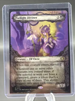 Twilight Diviner (Showcase) Lorwyn Eclipsed Regular Magic The Gathering MTG - Image 2