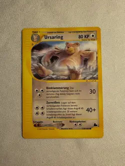 Pokemon 2003 Ursaring Skyridge deutsch 110/144 Wizards of the Coast NM-MT retro - Image 1