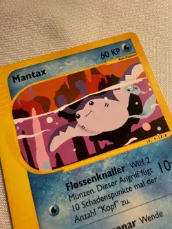 Pokemon 2003 Mantax Skyridge deutsch 77/144 Wizards of the Coast vintage NM-MT - Image 2