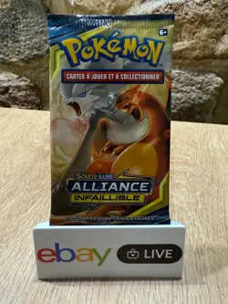 BOOSTER POKEMON ALLIANCE INFAILLIBLE SCELLE FR NON TRIE NON PESE - EN LIVE 25/02 - Image 1