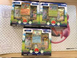 Pokemon TCG: GO Pin Collection Set Of 3 Charmander Bulbasaur Squirtle Sealed New - Image 1
