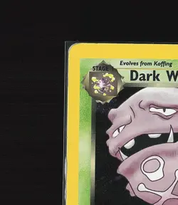Dunkles Smogmog Dark Weezing Pokemon Karte WOTC 14/82 Rare Holo Team Rocket /U39 - Image 3
