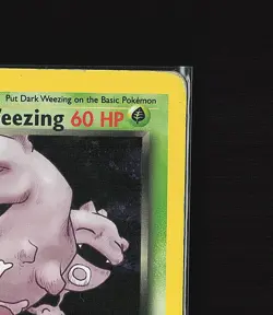 Dunkles Smogmog Dark Weezing Pokemon Karte WOTC 14/82 Rare Holo Team Rocket /U39 - Image 4