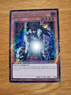 Yugioh Skull Meister RA02-EN005 Platinum Secret Rare English 1st Edition - Image 1