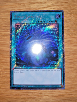 Yugioh Twin Twisters RA02-EN060 Platinum Secret Rare English 1st Edition - Image 1