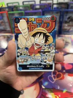 One Piece Monkey D. Luffy 2023 CS Celebration Championship Event Pack P-033 NM - Image 2
