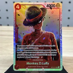 *ENGLISH* Monkey.D.Luffy OP12-015 Legacy of the Master One Piece TCG - Image 1